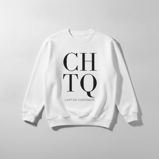 CHTQ Minimalist Graphic Crewneck Sweatshirt
