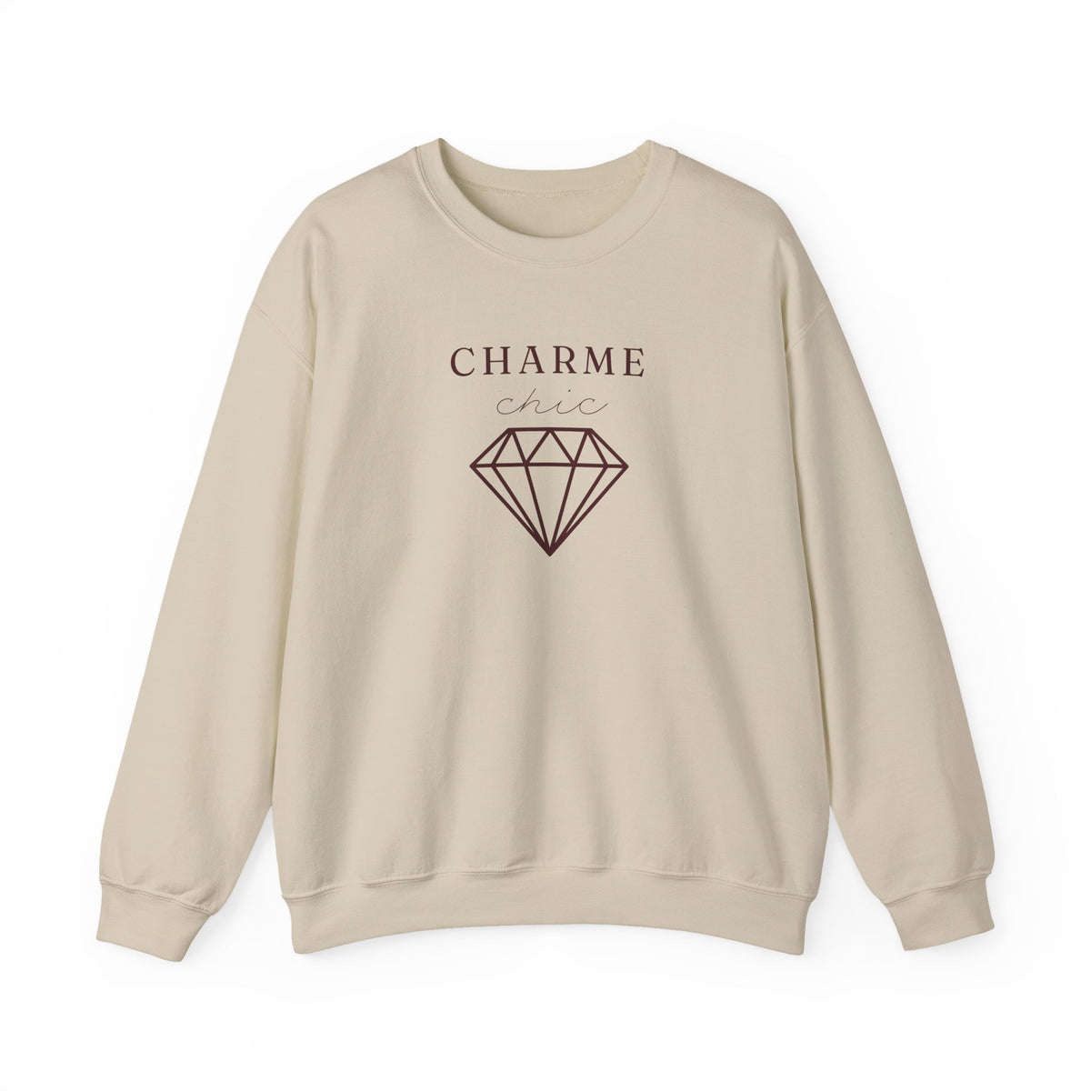 Charme Chic Diamond Crewneck Sweatshirt