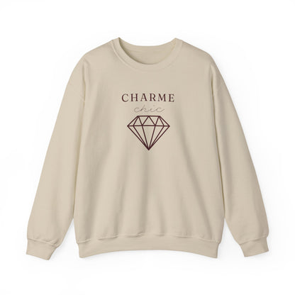 Charme Chic Diamond Crewneck Sweatshirt