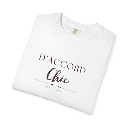 D'Accord Chic Premium Graphic T-Shirt