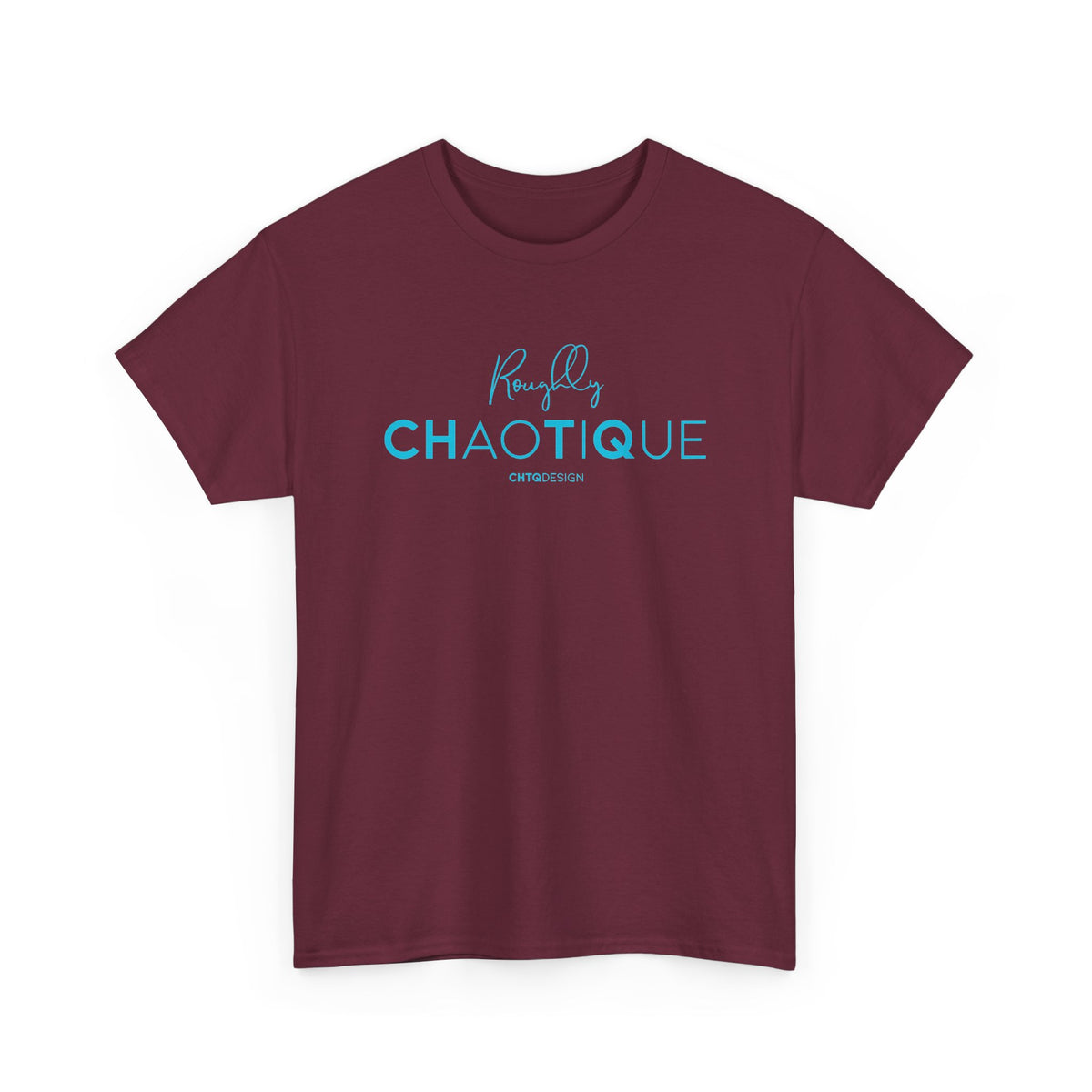 Roughly Chaotique Men’s Graphic Cotton T-Shirt