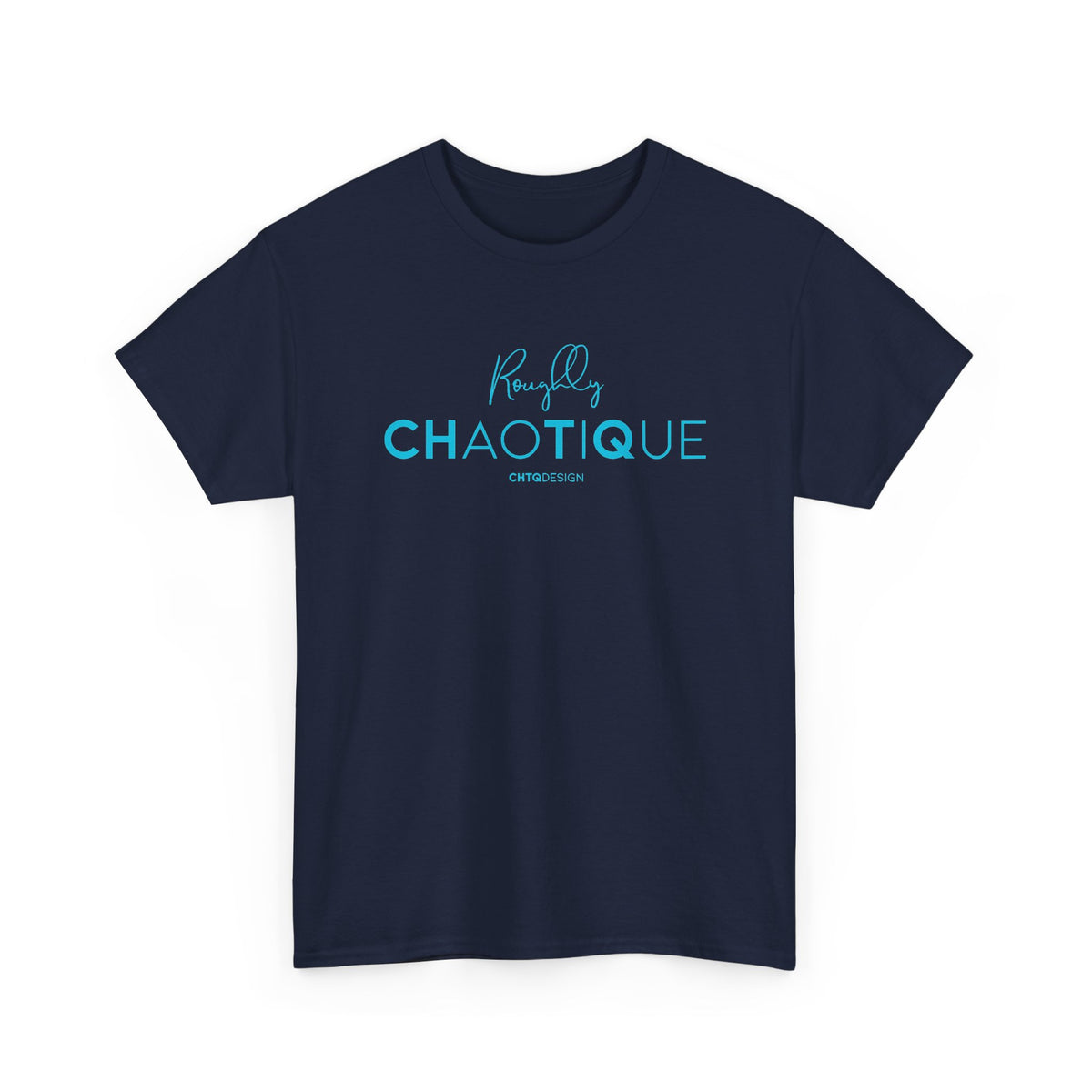 Roughly Chaotique Men’s Graphic Cotton T-Shirt