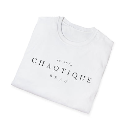 Je Suis Chaotique Beau Men's T-Shirt