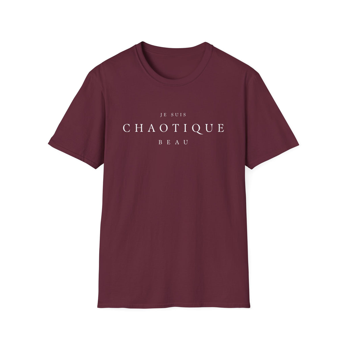 Je Suis Chaotique Beau Men's T-Shirt