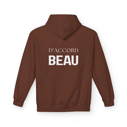 D'Accord BEAU Hoodie Back