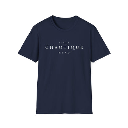 Je Suis Chaotique Beau Men's T-Shirt