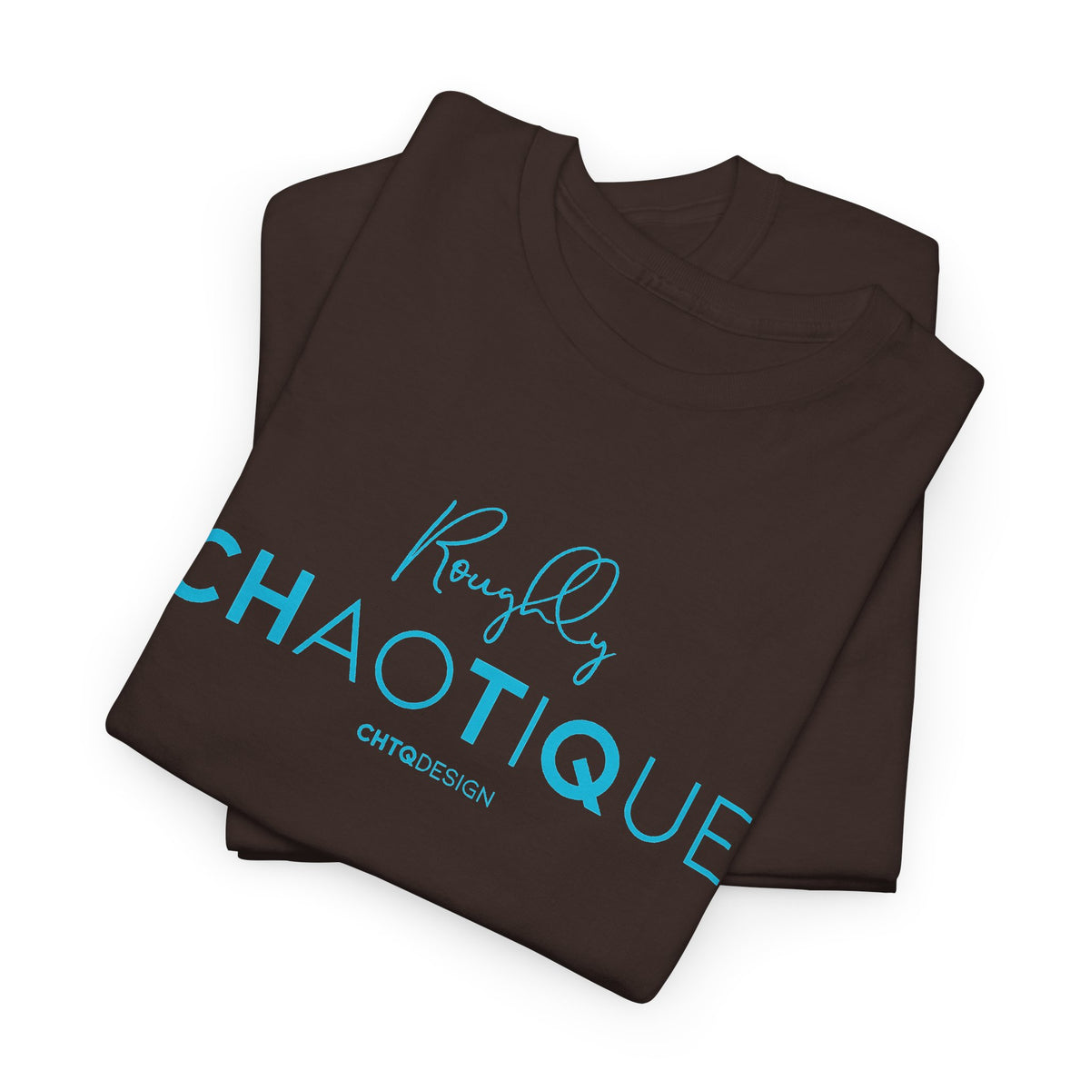 Roughly Chaotique Men’s Graphic Cotton T-Shirt