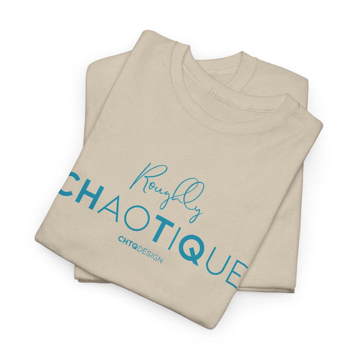 Roughly Chaotique Men’s Graphic Cotton T-Shirt