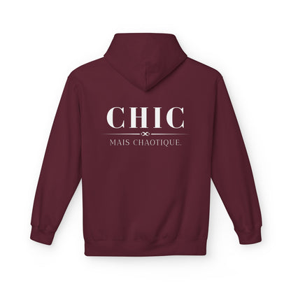 ÉLÉGANCE, Chic Mais Chaotique Fashion Hoodie
