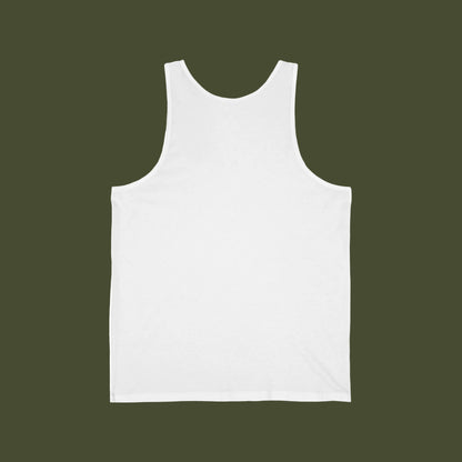White tank top on a white background
