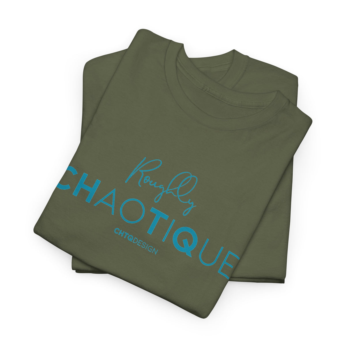 Roughly Chaotique Men’s Graphic Cotton T-Shirt