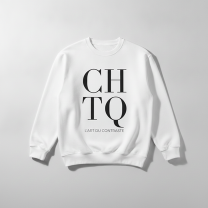 CHTQ Minimalist Graphic Crewneck Sweatshirt