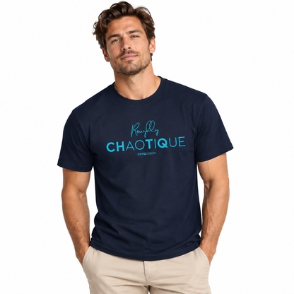 Roughly Chaotique Men’s Graphic Cotton T-Shirt