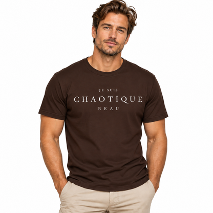 Je Suis Chaotique Beau Men's T-Shirt