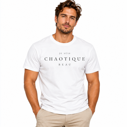 Je Suis Chaotique Beau Men's T-Shirt