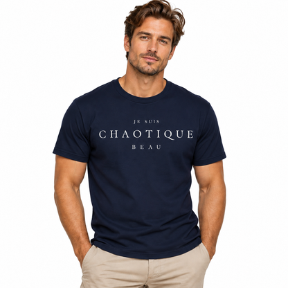 Je Suis Chaotique Beau Men's T-Shirt