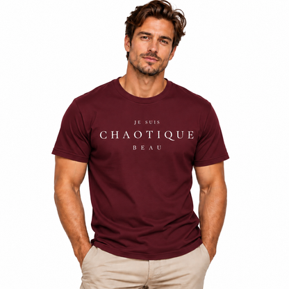 Je Suis Chaotique Beau Men's T-Shirt