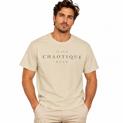 Je Suis Chaotique Beau Men's T-Shirt
