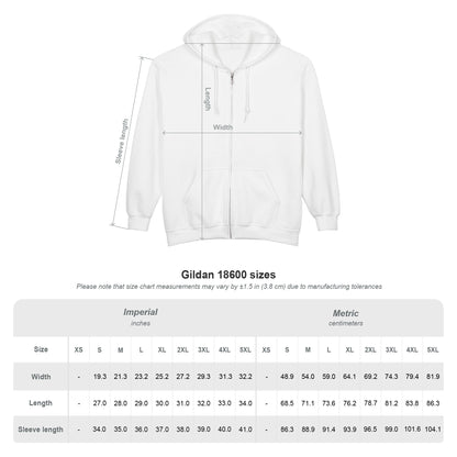 Chic  "Élégance, Mais Chaotique" Fashion Full-Zip Sweatshirt