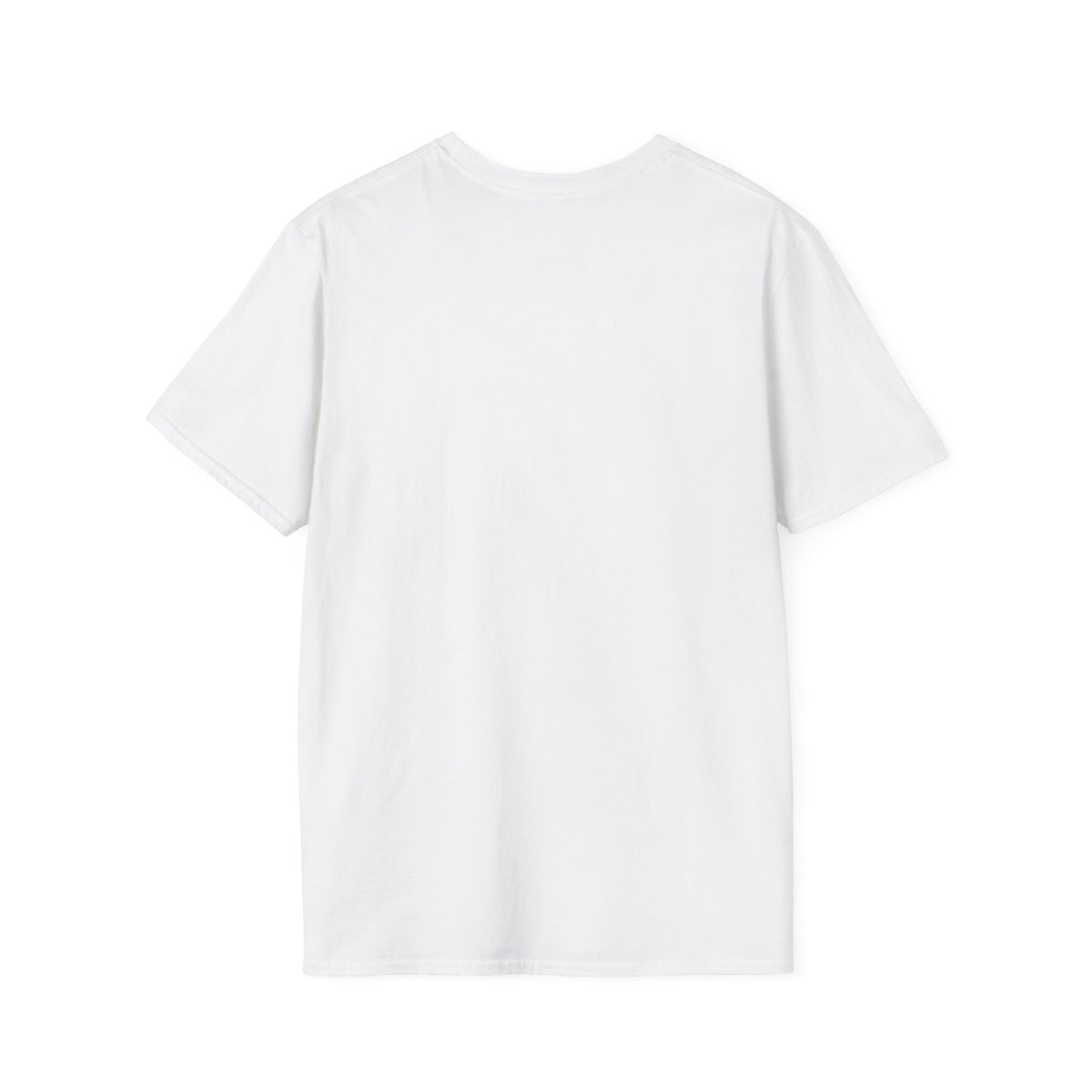 A white short-sleeve crewneck T-shirt with “DESIGNED OUT OF LINE” and “BY CHTQ” printed in green across the chest, displayed on a clean white background.