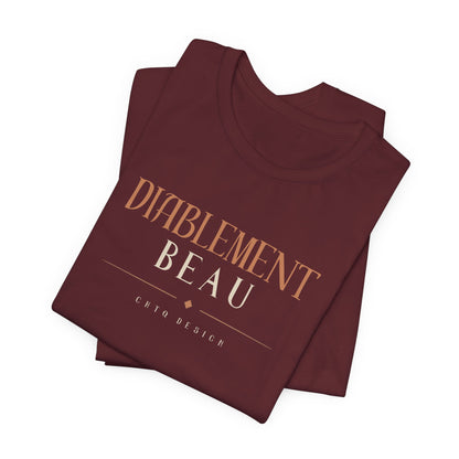 Diablement Beau Men’s Premium French-Inspired T-Shirt