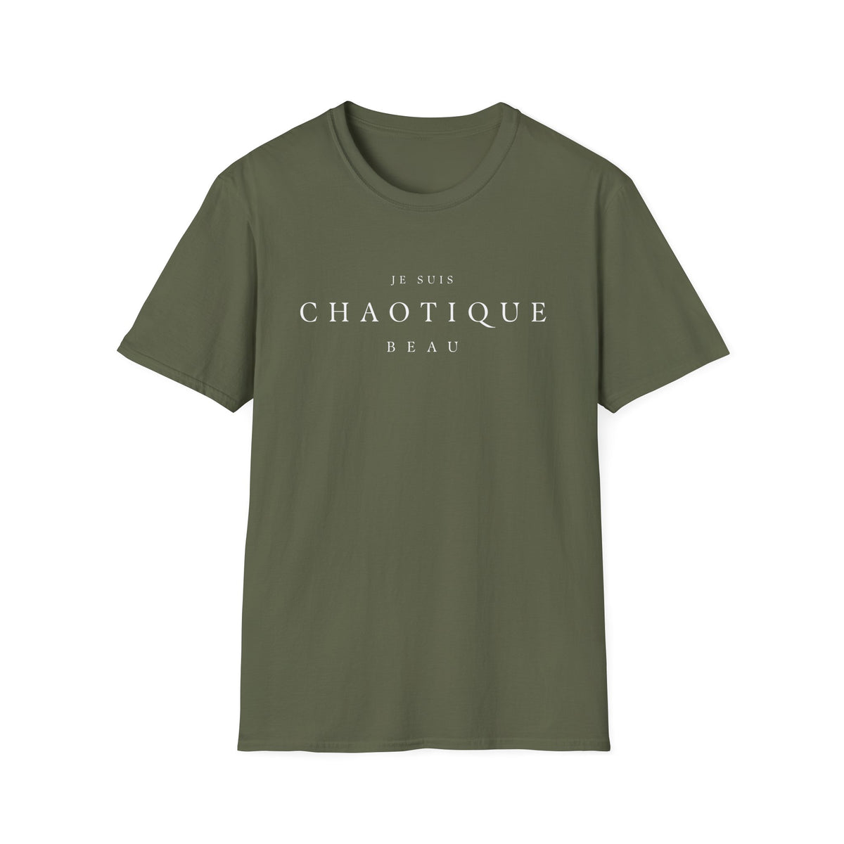 Je Suis Chaotique Beau Men's T-Shirt
