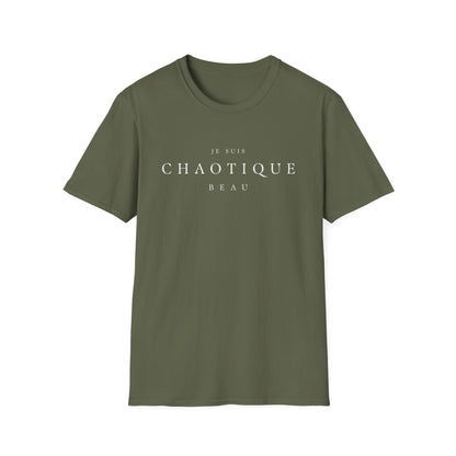 Je Suis Chaotique Beau Men's T-Shirt