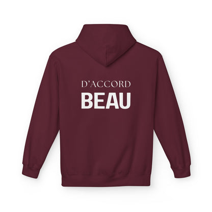 D'Accord BEAU Hoodie Back