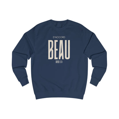 D’ACCORD BEAU Men’s Crewneck Sweatshirt