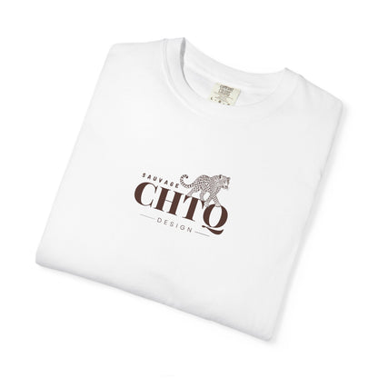 CHTQ DESIGN Sauvage Leopard Graphic Fashion T-Shirt