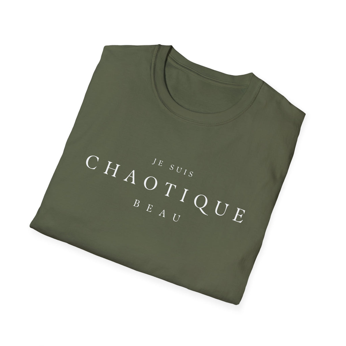 Je Suis Chaotique Beau Men's T-Shirt