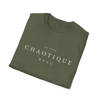 Je Suis Chaotique Beau Men's T-Shirt