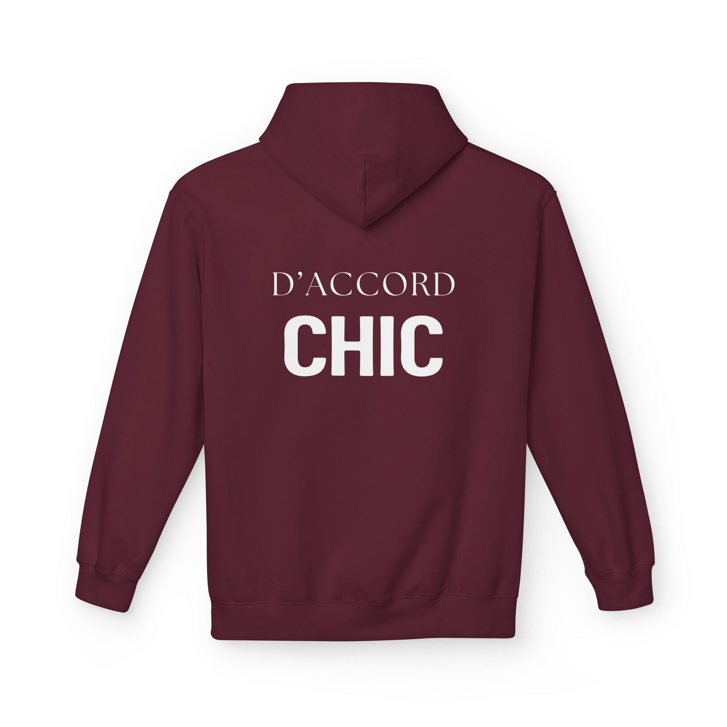D'Accord Chic Hoodie Back