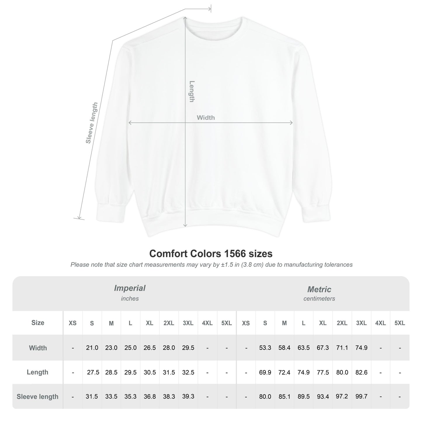 CHTQ Minimalist Graphic Crewneck Sweatshirt