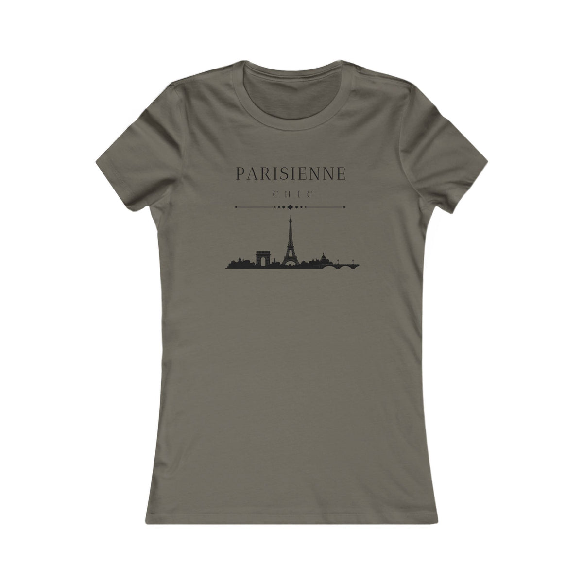 Parisienne Chic Women’s Fitted T-Shirt