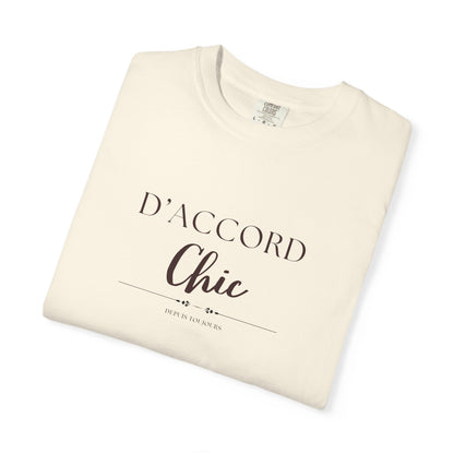 D'Accord Chic Premium Graphic T-Shirt