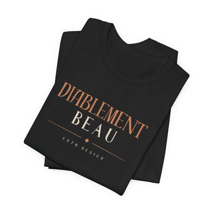 Diablement Beau Men’s Premium French-Inspired T-Shirt