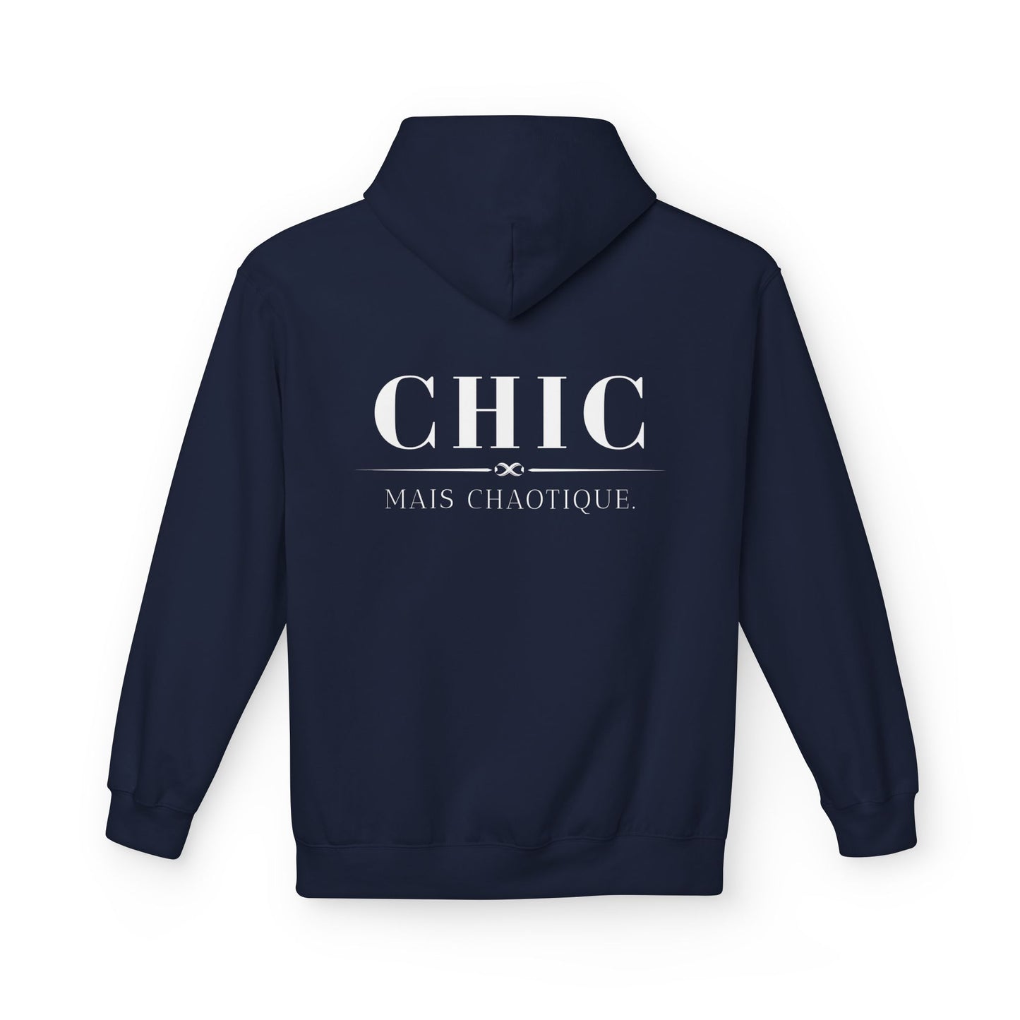 ÉLÉGANCE, Chic Mais Chaotique Fashion Hoodie