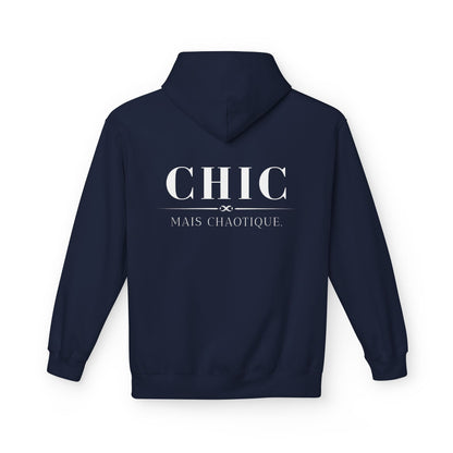 ÉLÉGANCE, Chic Mais Chaotique Fashion Hoodie