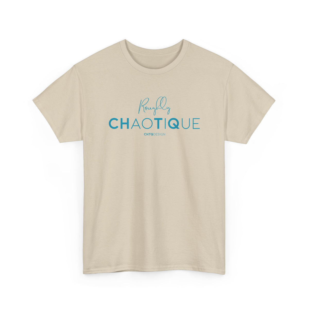 Roughly Chaotique Men’s Graphic Cotton T-Shirt
