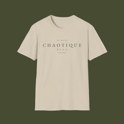 Je Suis Chaotique Beau T-Shirt