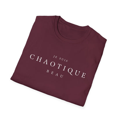 Je Suis Chaotique Beau Men's T-Shirt
