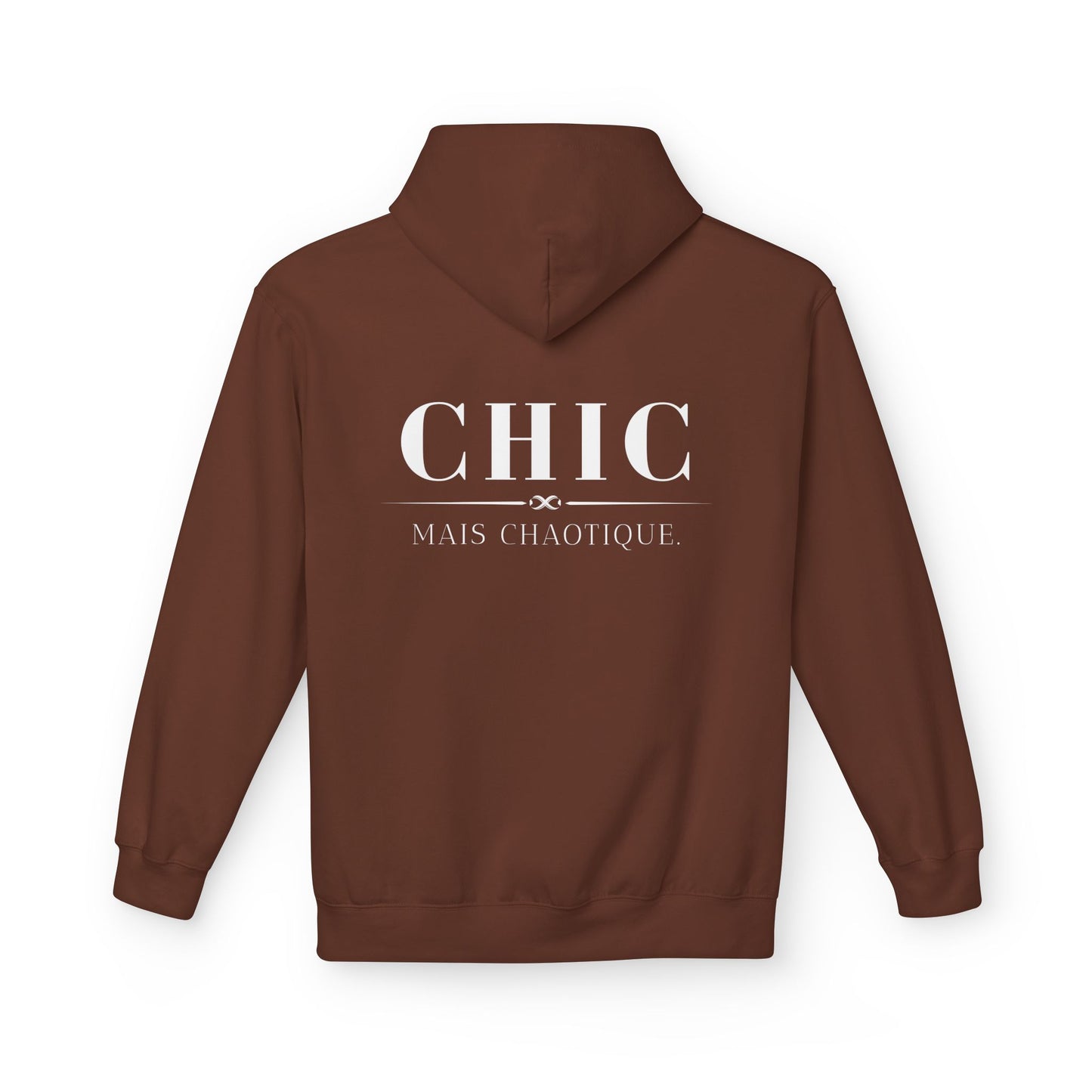 ÉLÉGANCE, Chic Mais Chaotique Fashion Hoodie