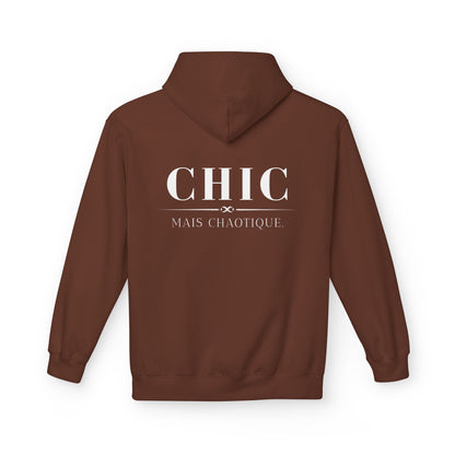 ÉLÉGANCE, Chic Mais Chaotique Fashion Hoodie