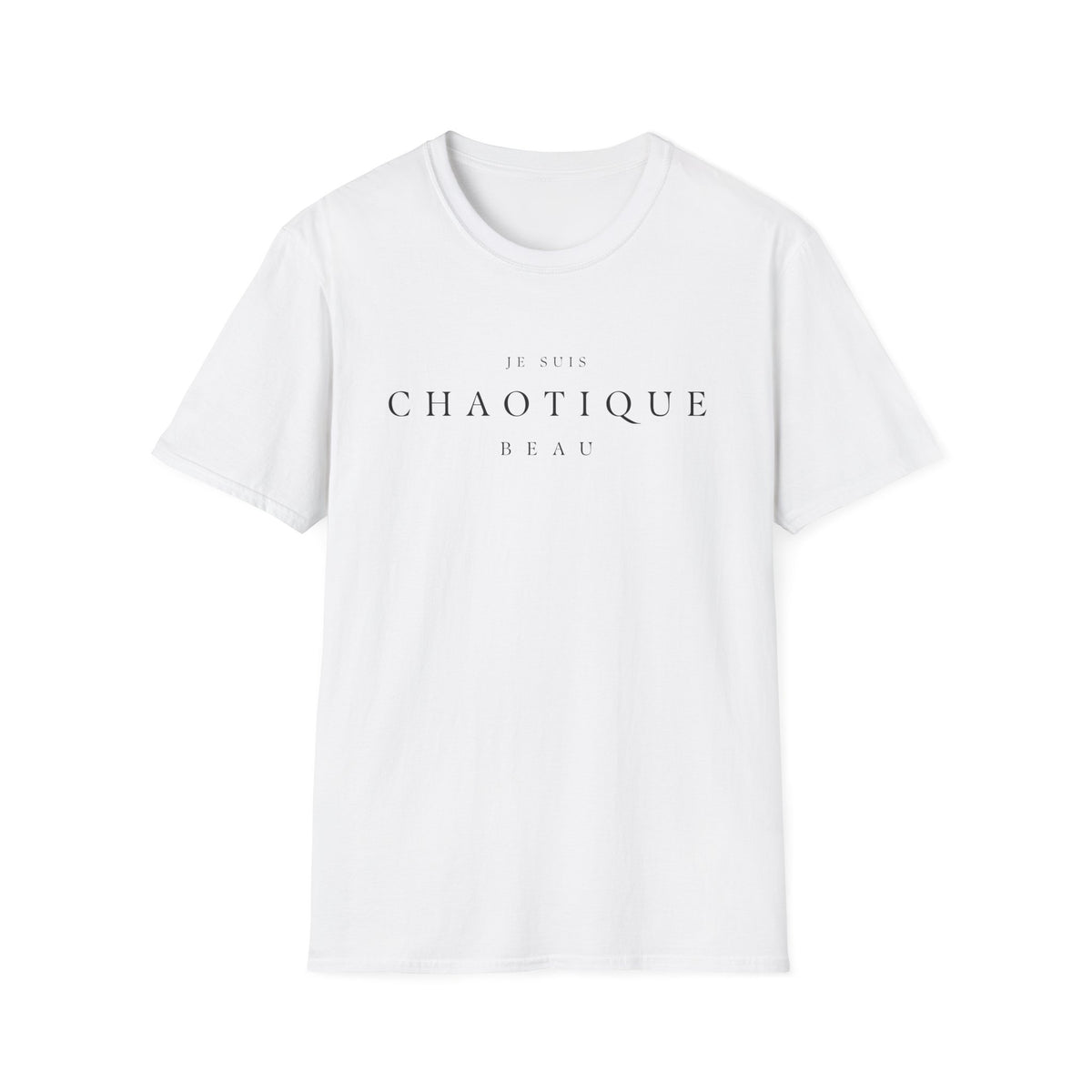 Je Suis Chaotique Beau Men's T-Shirt