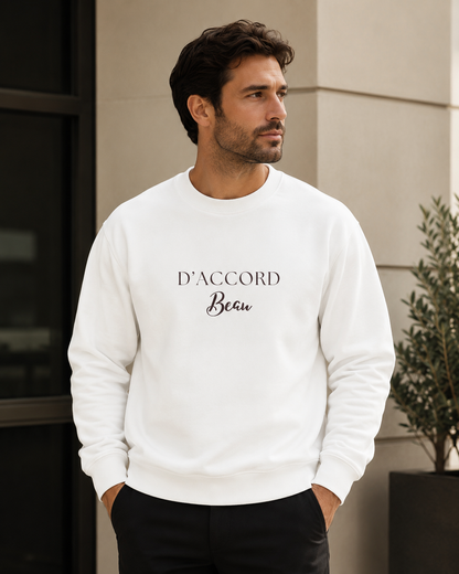 D'Accord Beau Premium Men's Sweatshirt