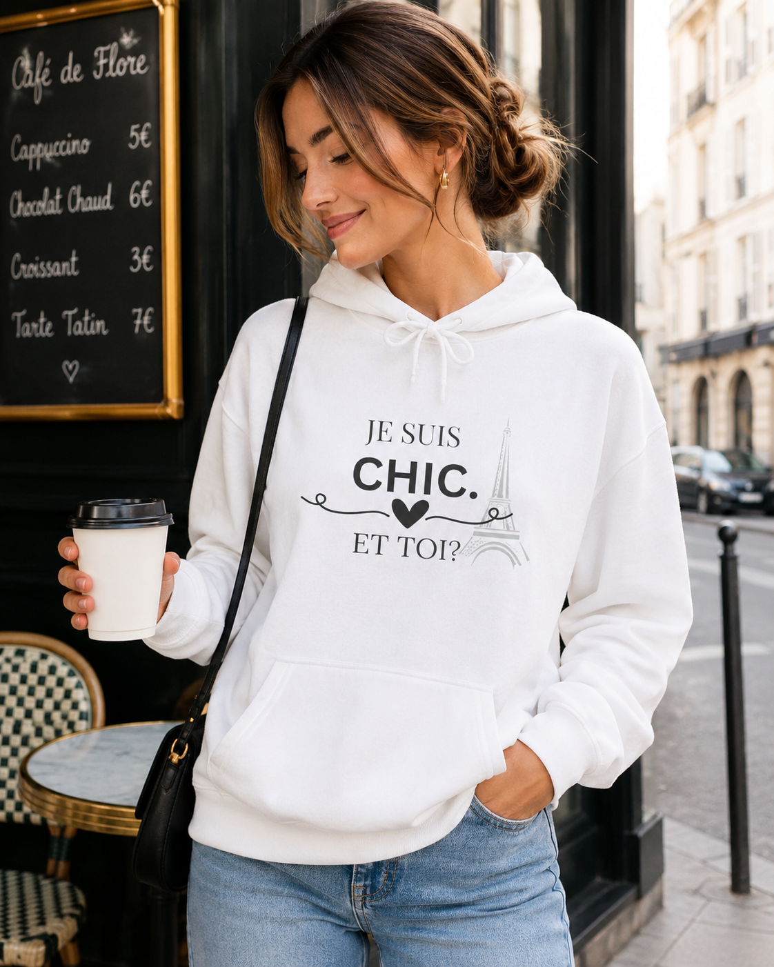 Je Suis Chic. Et Toi? French Style Hoodie