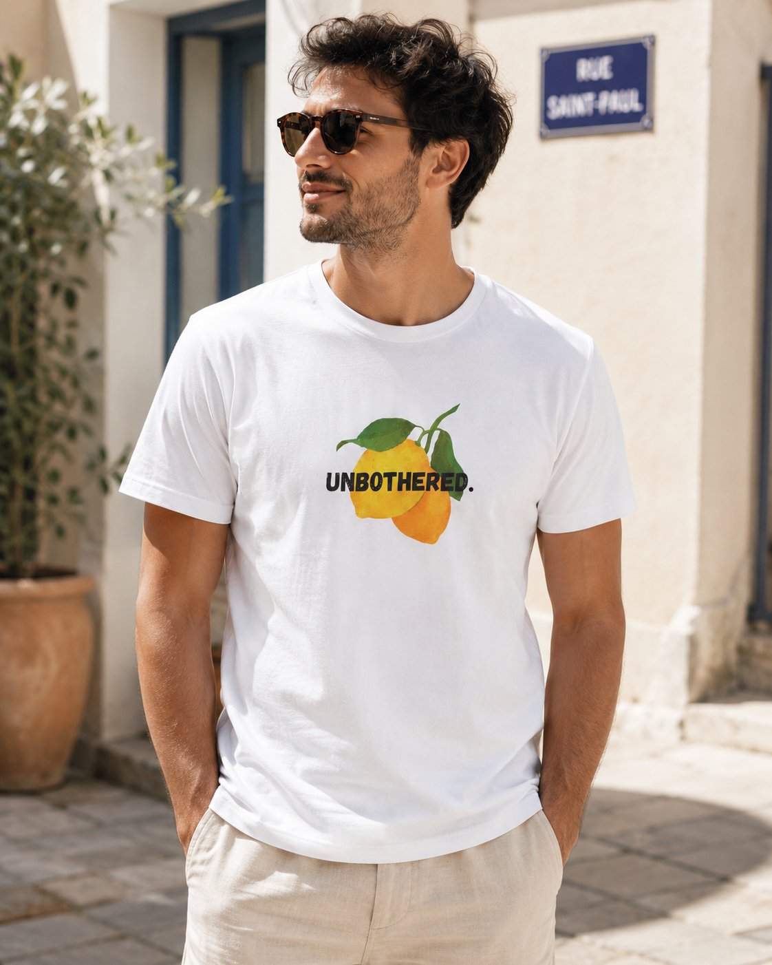 Unbothered Lemon T-shirt