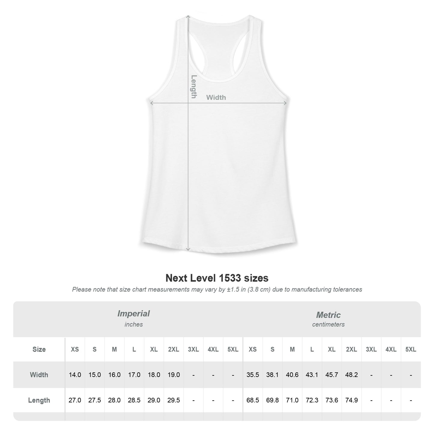 Embrace the unexpected, darling Stay Chaotique - Racerback Tank