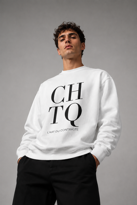 CHTQ Minimalist Graphic Crewneck Sweatshirt